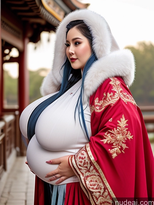 related ai porn images free for Busty Huge Boobs Blue Hair Close-up View Breast Grab Winter Hanfu Khorne Huge Tits, Hard Nipples Pregnant Big Ass Fat