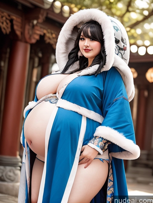 related ai porn images free for Busty Huge Boobs Blue Hair Close-up View Winter Hanfu Khorne Pregnant Big Ass Belly Inflation, Cuminflation, Overeating
