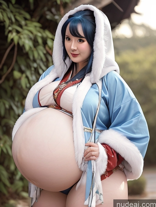 related ai porn images free for Busty Huge Boobs Blue Hair Close-up View Winter Hanfu Khorne Pregnant Big Ass Belly Inflation, Cuminflation, Overeating