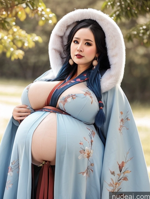 related ai porn images free for Busty Huge Boobs Blue Hair Close-up View Winter Hanfu Khorne Pregnant Big Ass Belly Inflation, Cuminflation, Overeating