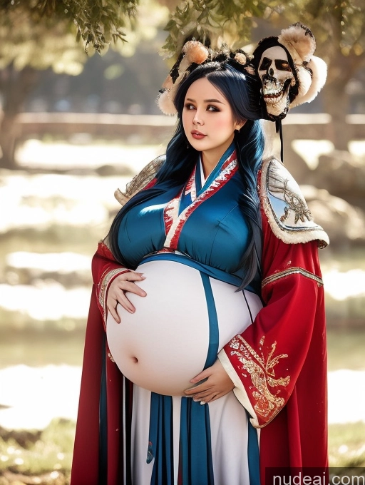 related ai porn images free for Busty Huge Boobs Blue Hair Close-up View Winter Hanfu Khorne Pregnant Big Ass Belly Inflation, Cuminflation, Overeating