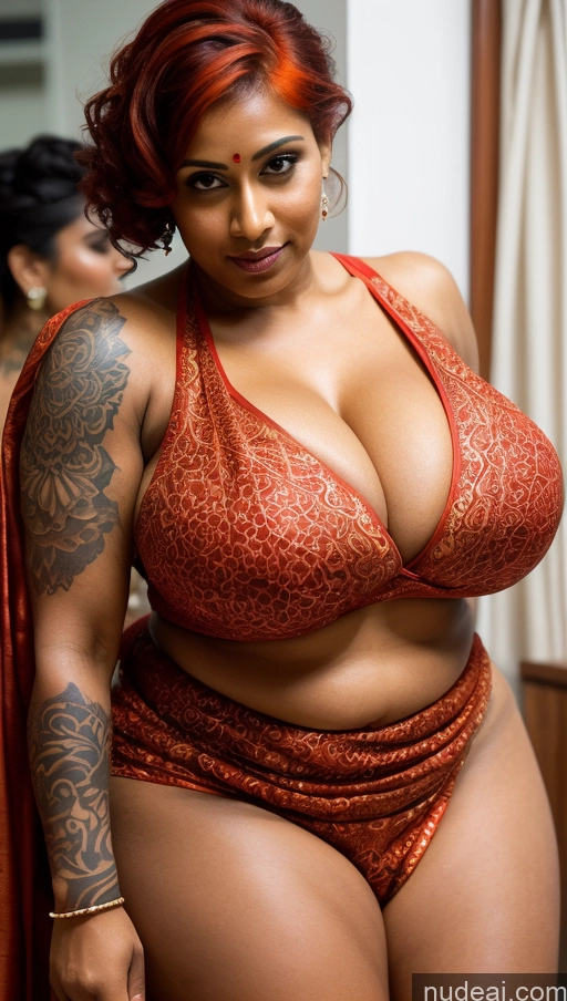 related ai porn images free for Huge Boobs Beautiful Tattoos Muscular Big Ass Thick Big Hips Tall Dark Skin 40s Seductive Indian Illustration Sari Cleavage Detailed Sexy Face Busty Ginger Woman Party Close-up View Pixie