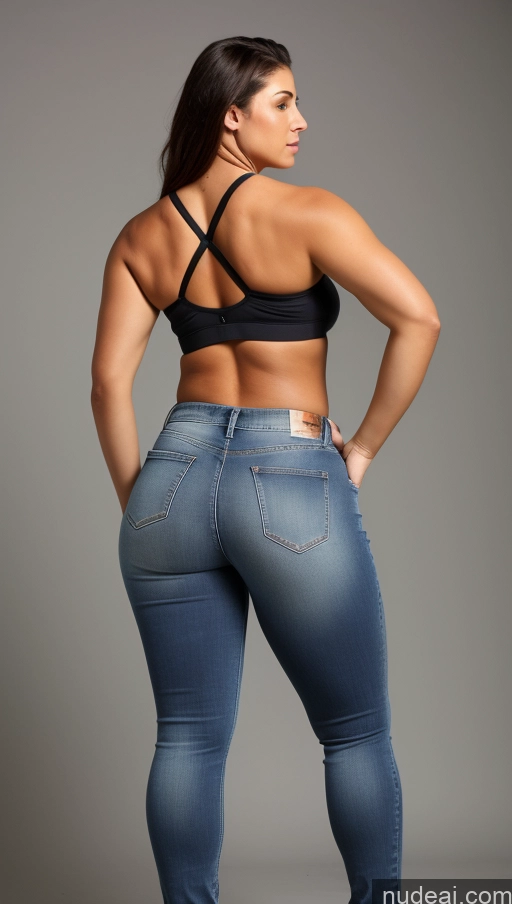 related ai porn images free for Athlete Perfect Boobs Big Ass Big Hips Jeans Front View