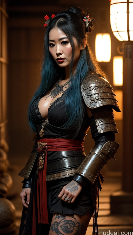 related ai porn images free for Busty Beautiful Tattoos Oiled Body Blue Hair Ponytail Korean Geisha Medieval Tribal Dark Lighting Alternative Khorne Hell Dynamic View Perfect Body