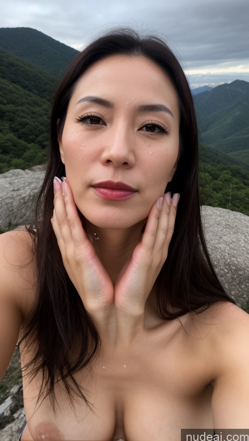 related ai porn images free for Woman One Small Tits Beautiful Lipstick Fairer Skin 40s Brunette Korean Skin Detail (beta) Cumshot Dark Lighting Mountains