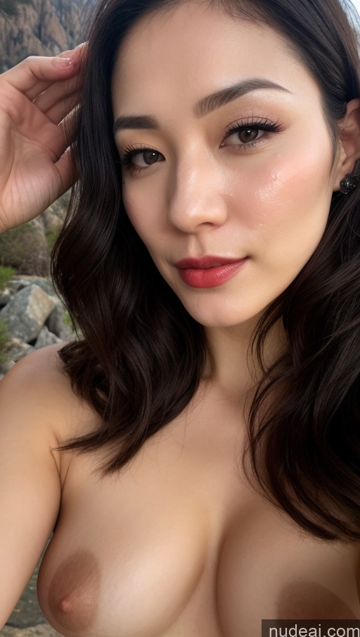 related ai porn images free for Woman One Small Tits Beautiful Lipstick Fairer Skin Korean Skin Detail (beta) Dark Lighting Mountains Brunette Cumshot 30s Bobcut