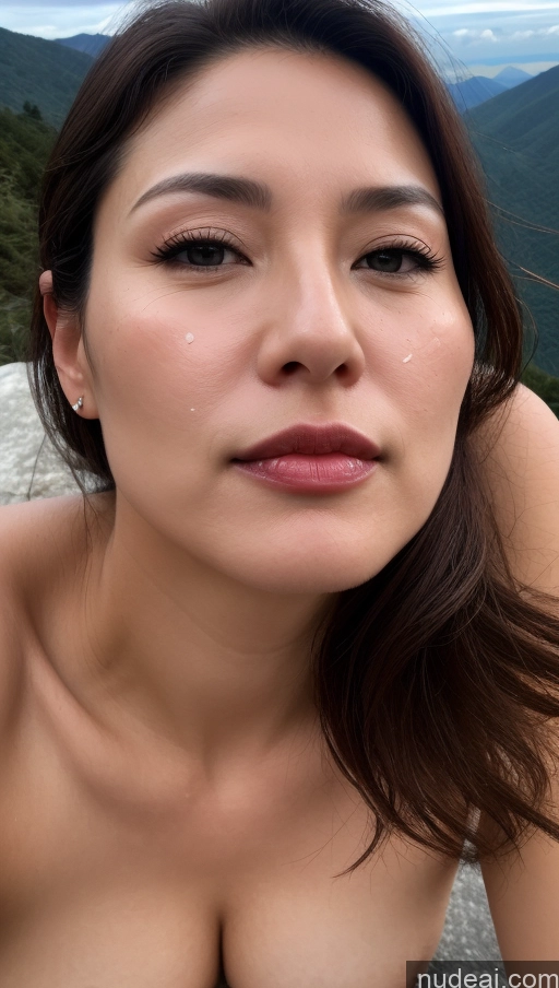 related ai porn images free for Woman One Small Tits Beautiful Lipstick Fairer Skin Korean Skin Detail (beta) Brunette Cumshot 40s Mountains Dark Lighting