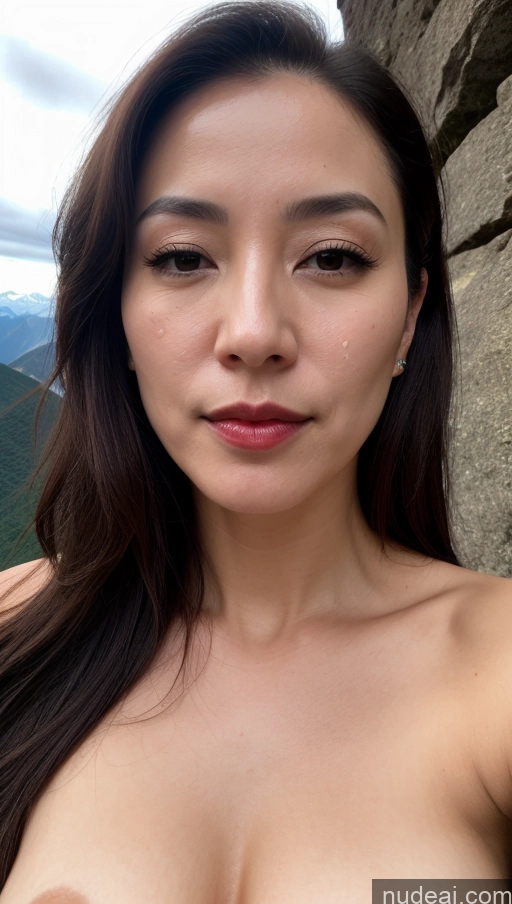 related ai porn images free for Woman One Small Tits Beautiful Lipstick Fairer Skin Korean Skin Detail (beta) Brunette Cumshot 40s Mountains Dark Lighting