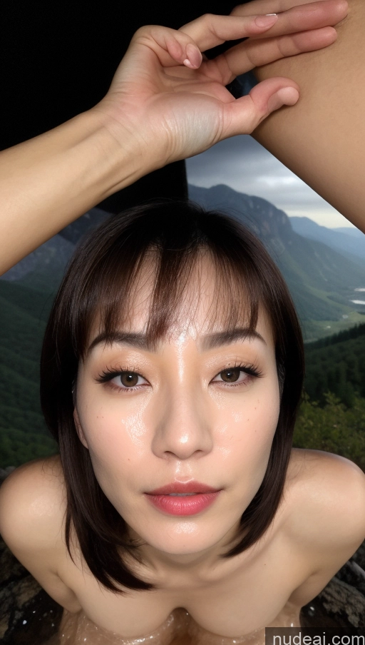 related ai porn images free for Woman One Small Tits Beautiful Lipstick Fairer Skin Korean Skin Detail (beta) Brunette Cumshot 40s Mountains Dark Lighting Bobcut
