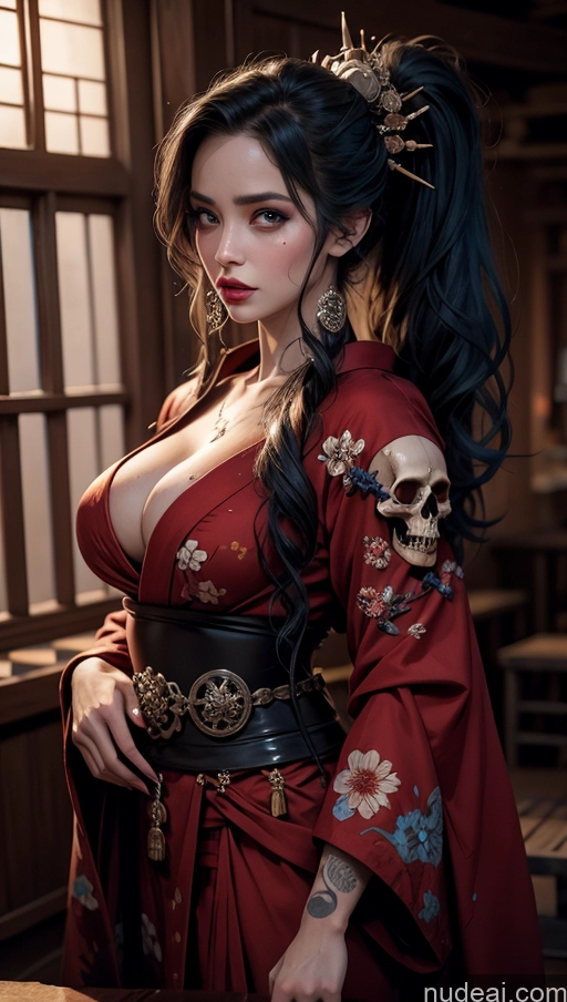related ai porn images free for Busty Beautiful Tattoos Fairer Skin Serious Seductive Blue Hair Ponytail Korean Geisha Medieval Tribal Cleavage Dark Lighting Alternative Khorne Hell Dynamic View