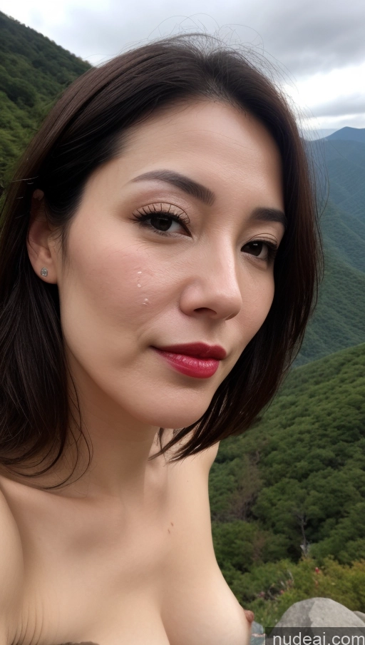 related ai porn images free for Woman One Beautiful Lipstick Fairer Skin Korean Brunette Cumshot 40s Mountains Dark Lighting Small Tits Close-up View