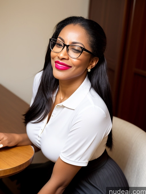 related ai porn images free for Tall Busty Black Hair Dress Long Skirt Ponytail Happy Ahegao Polo Blouse Pouting Lips Orgasm Ethiopian Two 70s Glasses Restaurant