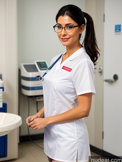 related ai porn images free for Black Hair Dress Ponytail Polo Blouse Glasses Chemise Skinny Busty Nurse Transparent 50s Hospital Dutch Stockings Spreading Legs