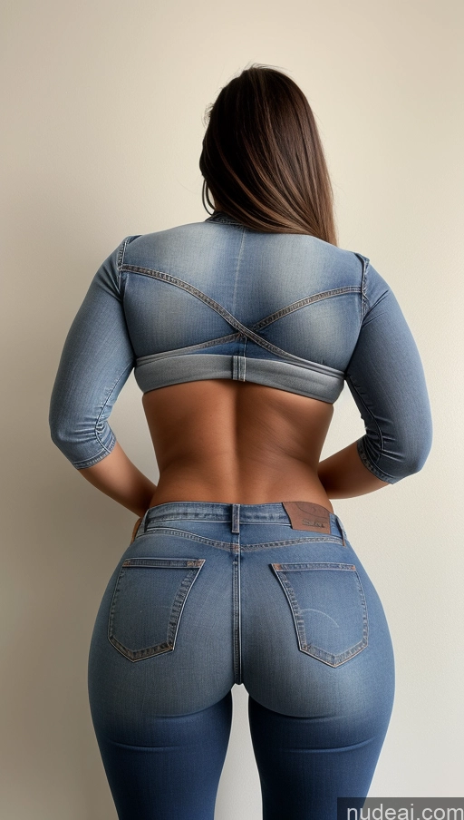 related ai porn images free for Athlete Perfect Boobs Big Ass Big Hips Jeans Front View