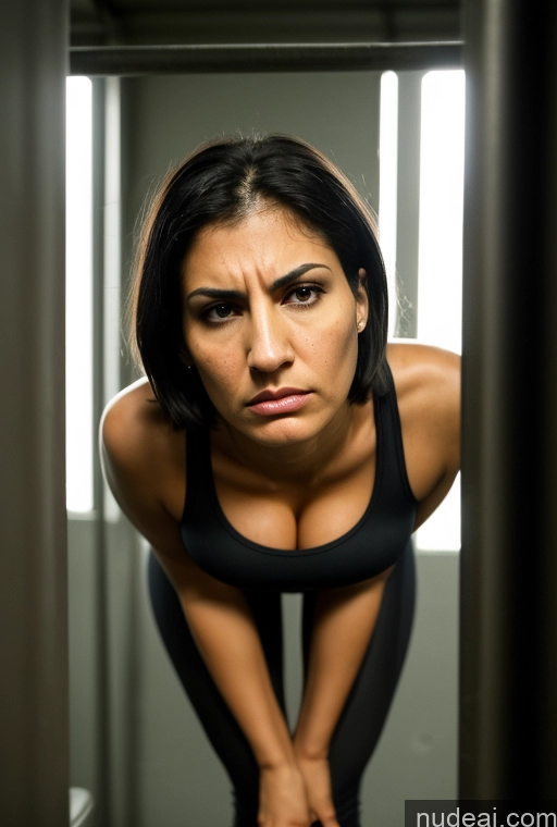 related ai porn images free for Tank Top Spandex Pantyhose Bright Lighting Tanned Skin Tall Huge Boobs Black Hair Bobcut Cleavage Serious Jewish Sad Tattoos Angry Prison Sorority Close-up View 40s Sexy Face