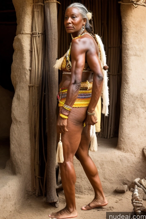 related ai porn images free for Abs Muscular Thick Milf Braided Dark Skin Pubic Hair Trans Girl With Erect Penis Traditional Tribal 80s Jewelry Nilotic