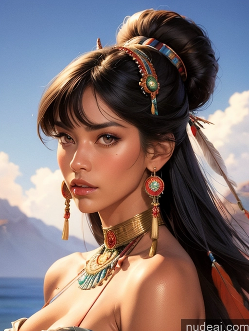 related ai porn images free for Hentai Paizuri Long Hair Tanned Skin Tanned Skin Hair Bun Bangs Bangs Native American Traditional GZCfinal Topless Woman Breasts Art By Boris Vallejo Boris Vallejo Art Style Fantasy Style Jeff Easley Watercolor Discworld Impasto, Wlop POV Focus Sex Egyptian Illustration