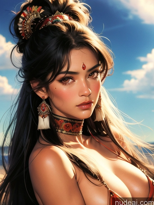 related ai porn images free for Hentai Paizuri Long Hair Tanned Skin Hair Bun Bangs Bangs Straight Native American Native American Traditional GZCfinal Topless Woman Breasts Art By Boris Vallejo Boris Vallejo Art Style Fantasy Style Jeff Easley Watercolor Discworld Impasto, Wlop POV Focus Sex Illustration Small Tits