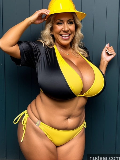 related ai porn images free for One Busty Huge Boobs Thick Tanned Skin Laughing Front View Microkini Thong Latina Jacket Witch Construction Worker 70s