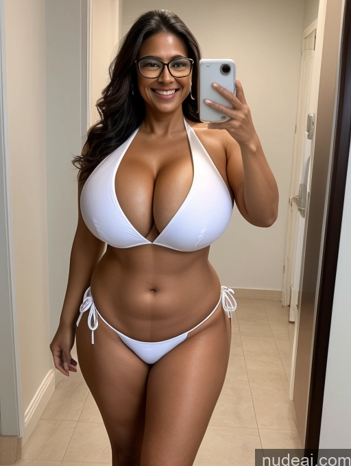 related ai porn images free for One Busty Huge Boobs Thick Tanned Skin Laughing Front View Microkini Thong 60s Indian Glasses Maid Lab Coat