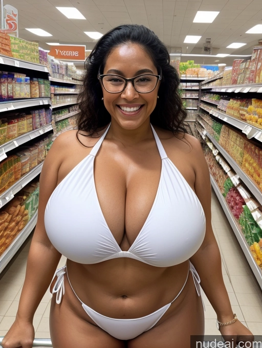 related ai porn images free for One Busty Huge Boobs Thick Tanned Skin Laughing Front View Microkini Thong Grocery 80s Glasses Lab Coat