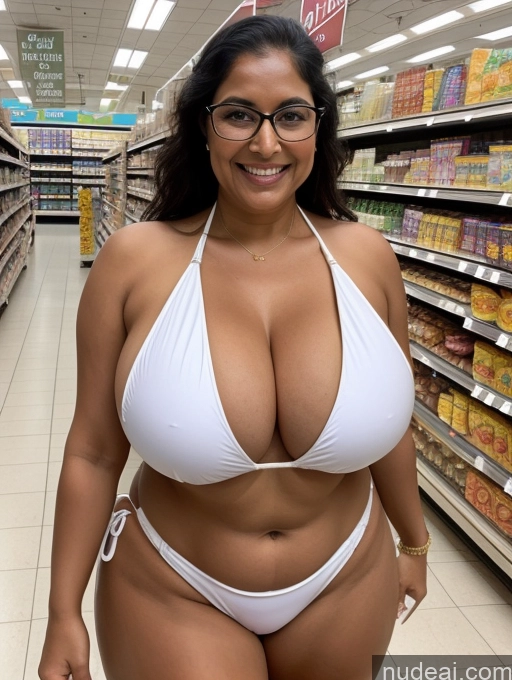 related ai porn images free for One Busty Huge Boobs Thick Tanned Skin Laughing Front View Microkini Thong Grocery 80s Glasses Lab Coat Indian