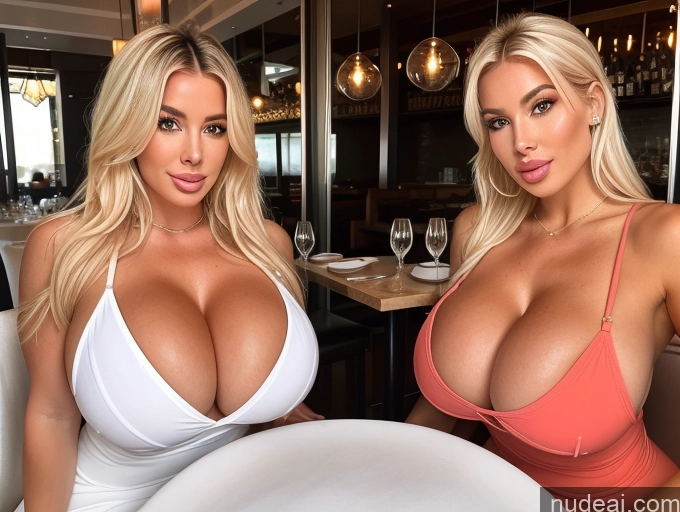 related ai porn images free for Two Huge Boobs Sundress Bimbo Restaurant