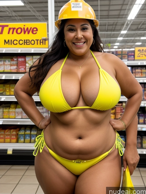related ai porn images free for One Busty Huge Boobs Thick Tanned Skin Laughing Front View Microkini Thong Polynesian Grocery 80s Construction Worker Chubby