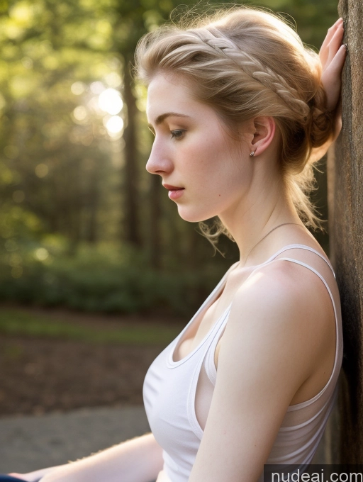 related ai porn images free for Fairer Skin Pubic Hair 18 Side View Small Tits Tank Top