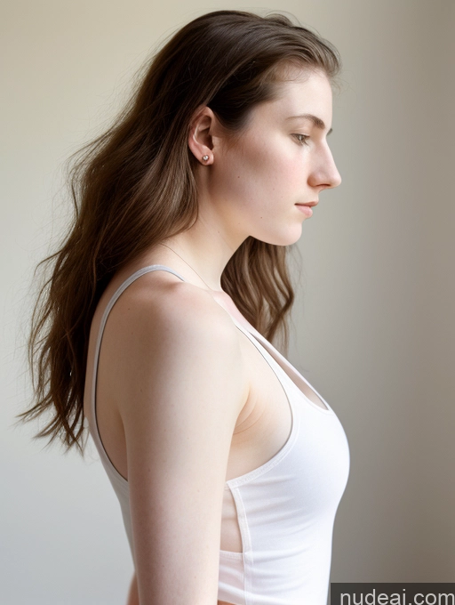related ai porn images free for Fairer Skin Pubic Hair 18 Side View Small Tits Tank Top