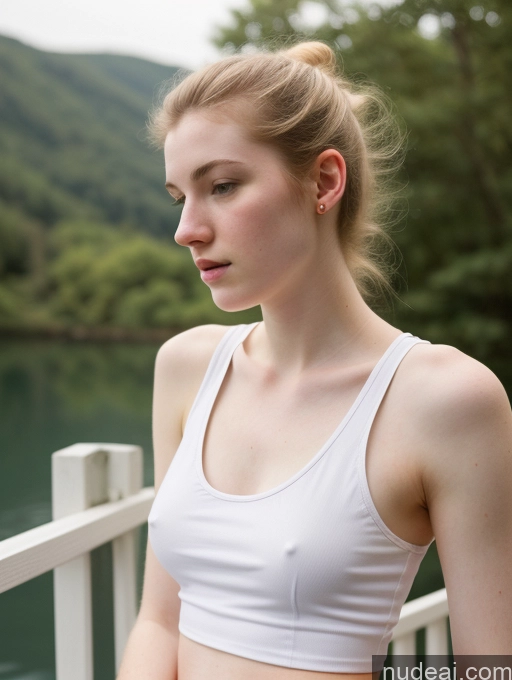 related ai porn images free for Fairer Skin Pubic Hair 18 Side View Small Tits Tank Top