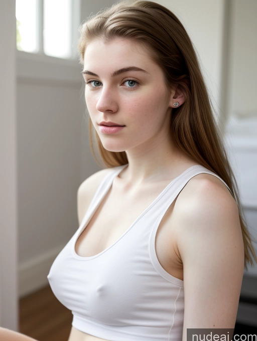 related ai porn images free for Fairer Skin Pubic Hair 18 Side View Small Tits Tank Top