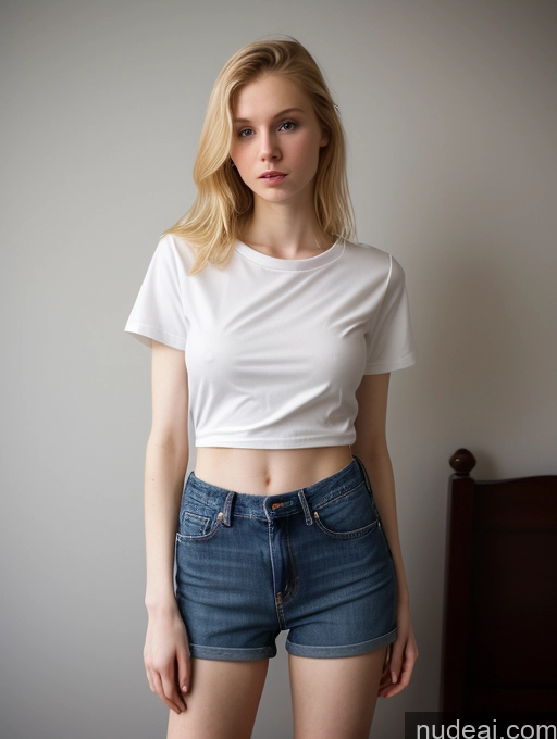 related ai porn images free for Woman One Skinny Short Perfect Boobs Fairer Skin 18 Straight Simple Detailed Dark Lighting Blonde Jeans Shirt Russian