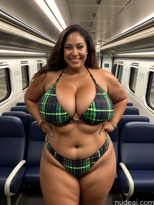 related ai porn images free for One Busty Huge Boobs Thick Tanned Skin Laughing Front View Microkini Thong 60s Lumberjack Halloween Train Polynesian