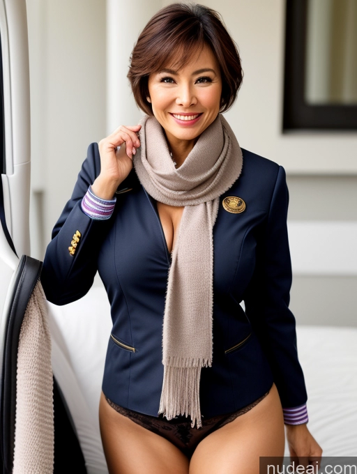 related ai porn images free for Milf Two Busty Perfect Boobs Beautiful Perfect Body Pubic Hair Pixie Chinese Flight Attendant Jacket Scarf Stylish Cleavage Partially Nude Detailed Sweater Happy 50s Dark Skin