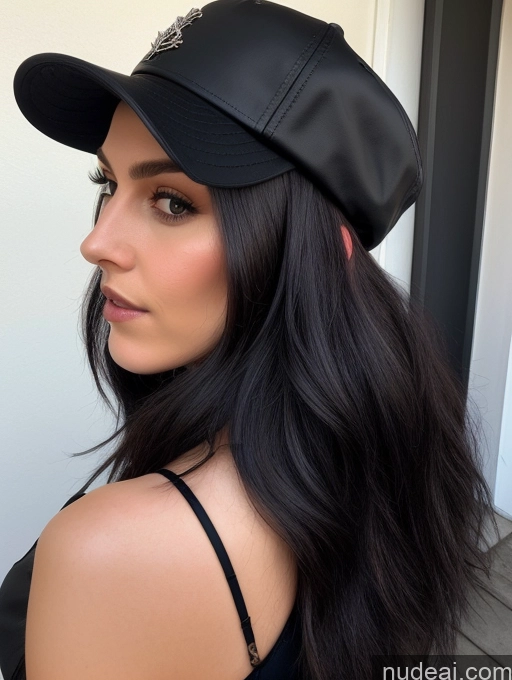 related ai porn images free for One Pubic Hair 18 Black Hair Messy Detailed Busty Big Hips Perfect Boobs Woman Beautiful Big Ass Fairer Skin Abs Perfect Body French Jewelry Back View Bomber Goth Hat