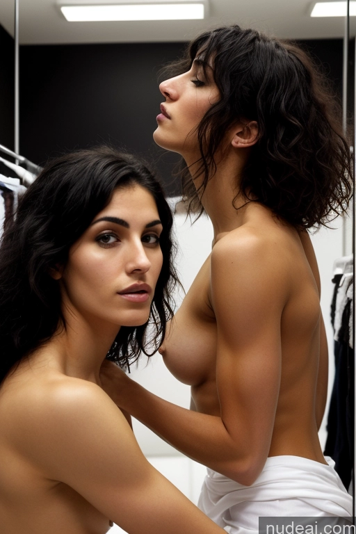 related ai porn images free for Perfect Body Pubic Hair Fairer Skin 18 Black Hair Messy Arabic Changing Room Nude Detailed Woman Muscular Skinny Abs Goth Two