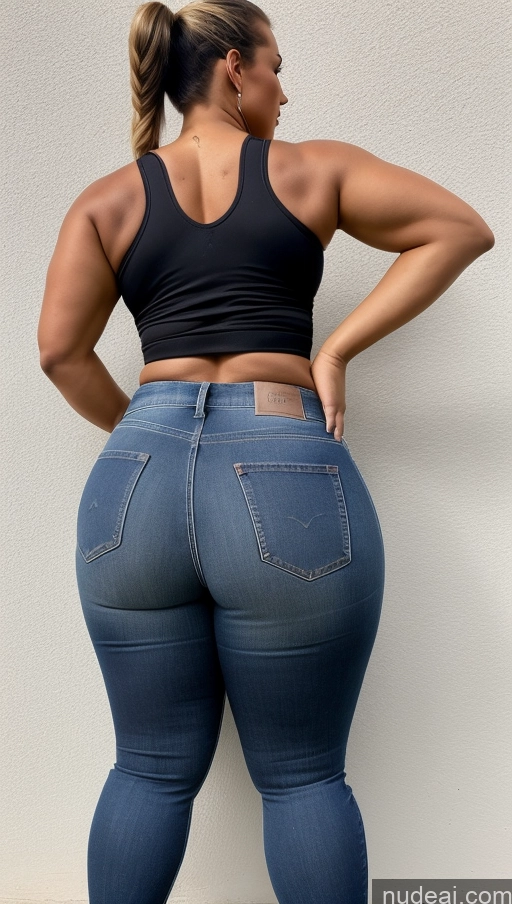 related ai porn images free for Athlete Big Ass Big Hips Jeans Ponytail