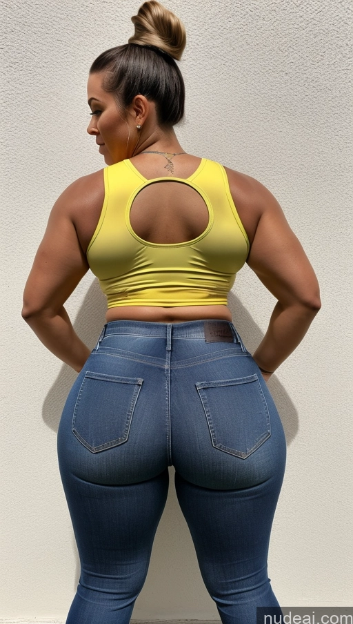 related ai porn images free for Athlete Big Ass Big Hips Jeans Ponytail
