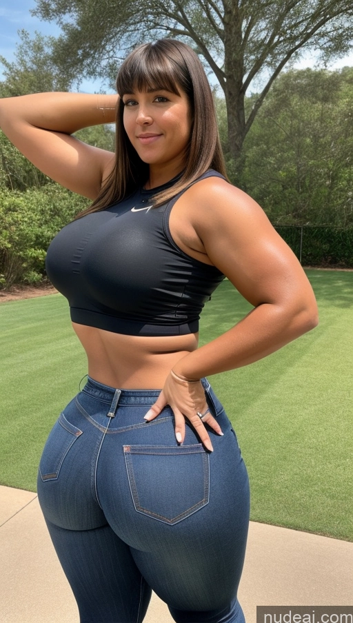 related ai porn images free for Athlete Big Ass Big Hips Jeans Bangs