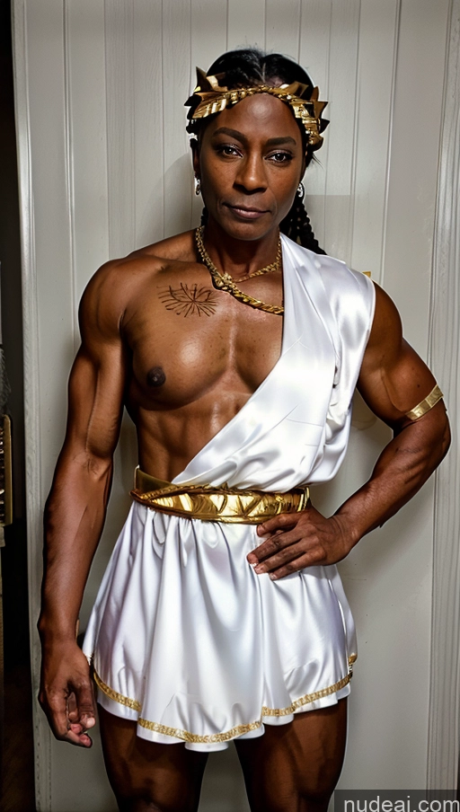 related ai porn images free for Roman Toga Muscular Abs Dark Skin African Braided Milf Thick 70s Traditional Wine Roman