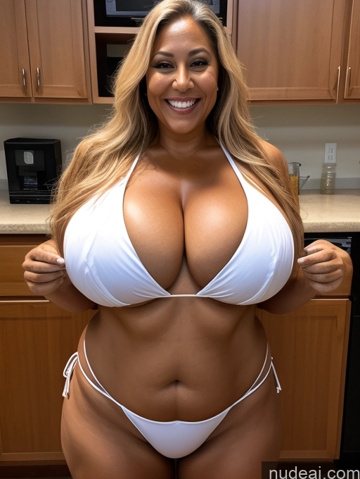 related ai porn images free for One Busty Huge Boobs Thick Tanned Skin Laughing Front View Microkini Thong 60s Lumberjack Lab Coat Halloween Polynesian