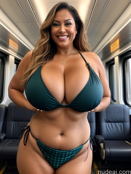 related ai porn images free for One Busty Huge Boobs Thick Tanned Skin Laughing Front View Microkini Thong 60s Lumberjack Halloween Polynesian Train
