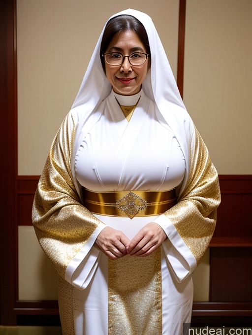 related ai porn images free for Woman Busty Small Tits Glasses Chubby Fairer Skin Pubic Hair 60s White Fantasy Armor Nun Cleavage Gold Jewelry Kimono