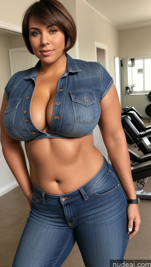 related ai porn images free for Athlete Busty Perfect Boobs Big Ass Big Hips Front View Jeans Short Hair Chubby Abs Muscular Fat
