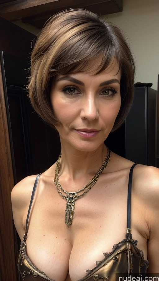 related ai porn images free for Milf Beautiful Perfect Body Short Hair Skin Detail (beta) Cleavage Detailed Small Tits Steampunk
