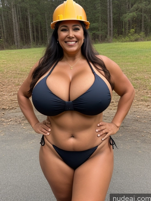 related ai porn images free for One Busty Huge Boobs Thick Tanned Skin 60s Laughing Front View Microkini Thong Polynesian Halloween Lumberjack Construction Worker