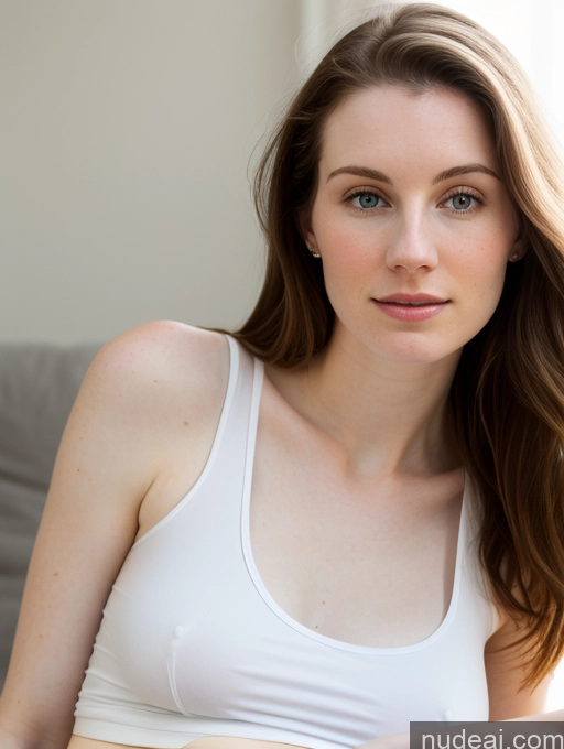 related ai porn images free for Fairer Skin 18 Tank Top Small Tits Pregnant Skinny Close-up View