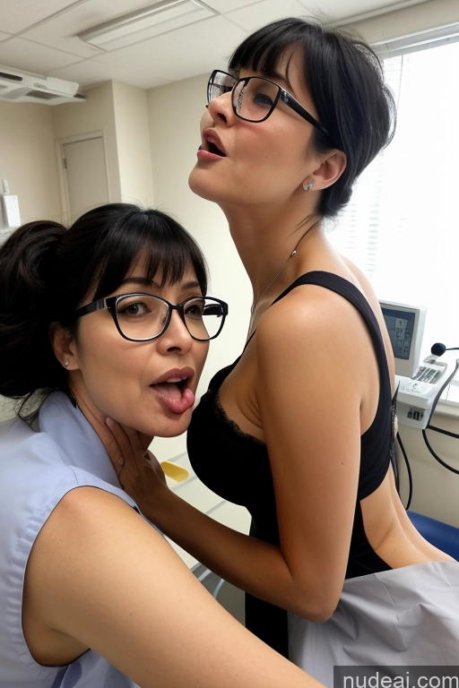 related ai porn images free for Czech Glasses Bangs Dress Shocked Ahegao Skinny Professor 70s Two Black Hair Busty Hospital Cumshot