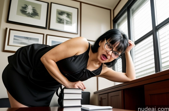 related ai porn images free for Czech Glasses Bangs Dress Professor 70s Black Hair Serious Shocked Ahegao